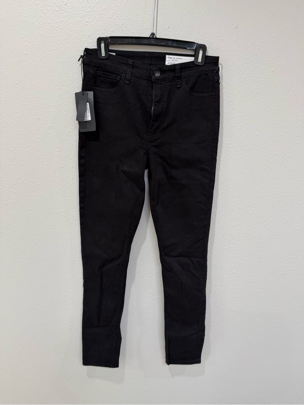 rag & bone Women’s Tina Black Skinny Jeans